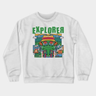 The explorer Crewneck Sweatshirt